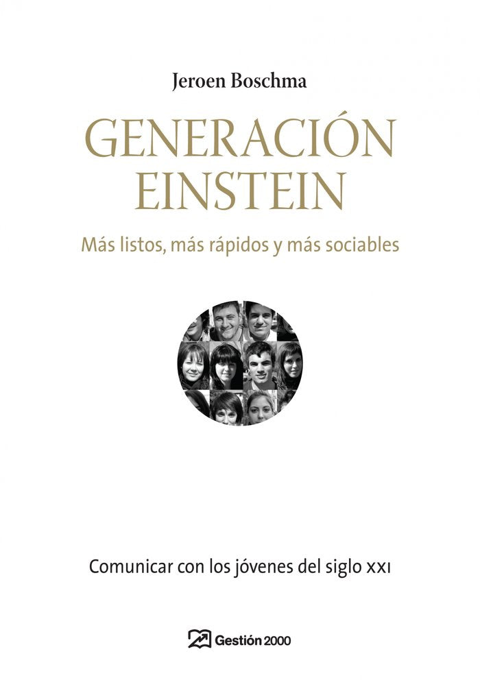 Generación Einstein, de BOSCHMA | portada del libro