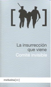La insurrección que viene | portada del libro
