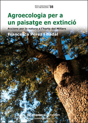 Agroecologia per a un paisatge en extinció, de Pérez i Badal | portada del libro