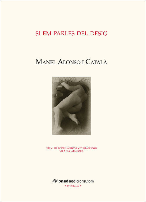 Si em parles del desig, de Alonso i Català | portada del libro