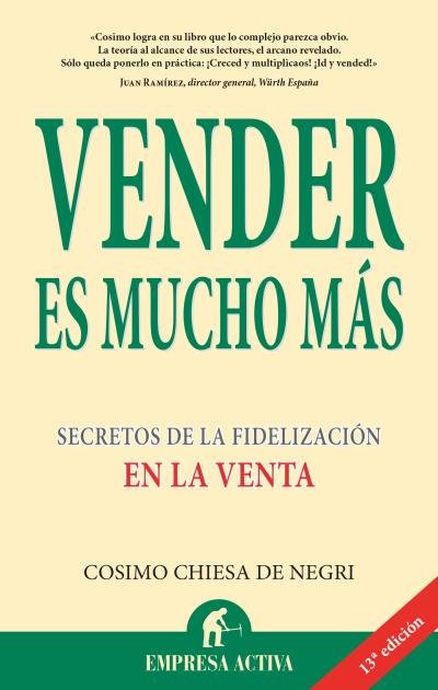 Vender es mucho más, de Chiesa de Negri, Cosimo | portada del libro