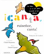 CANTA, RUISEÑOR, CANTA, de Françoise de Guibert | portada del libro