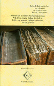 MANUAL DE LITERATURA HISPANOAMERICANA.(VII), de PEDRAZA, FELIPE | portada del libro