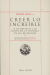 CREER LO INCREIBLE, de AROLA | portada del libro
