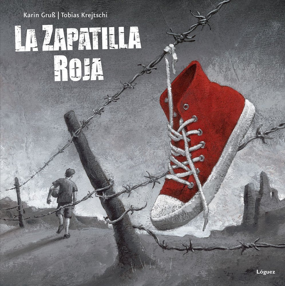La zapatilla roja, de Gruss | portada del libro
