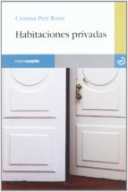 HABITACIONES PRIVADAS, de Cristina Peri Rossi | portada del libro