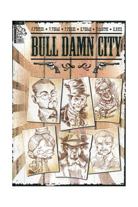Bull Damn City, de VICTOR SANTOS | portada del libro
