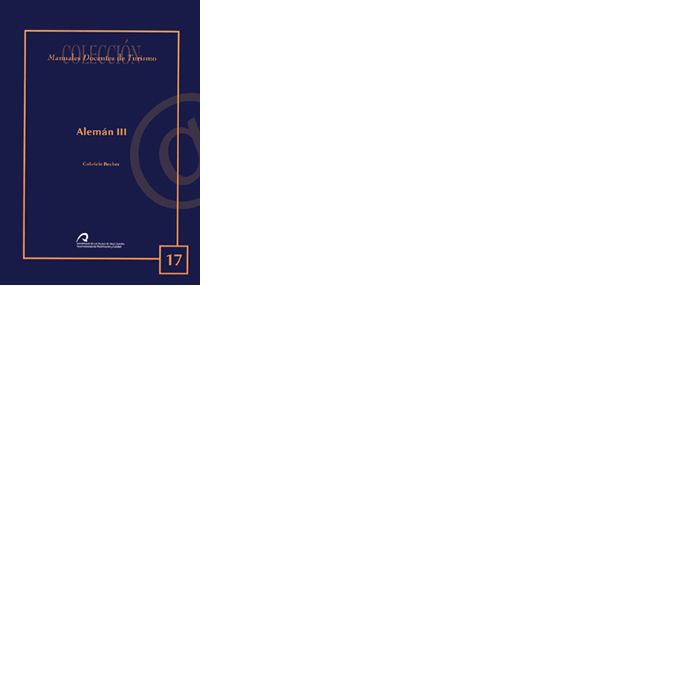 Alemán III, de Becher | portada del libro