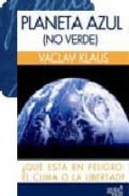 Planeta azul (no verde), de Klaus Václav | portada del libro