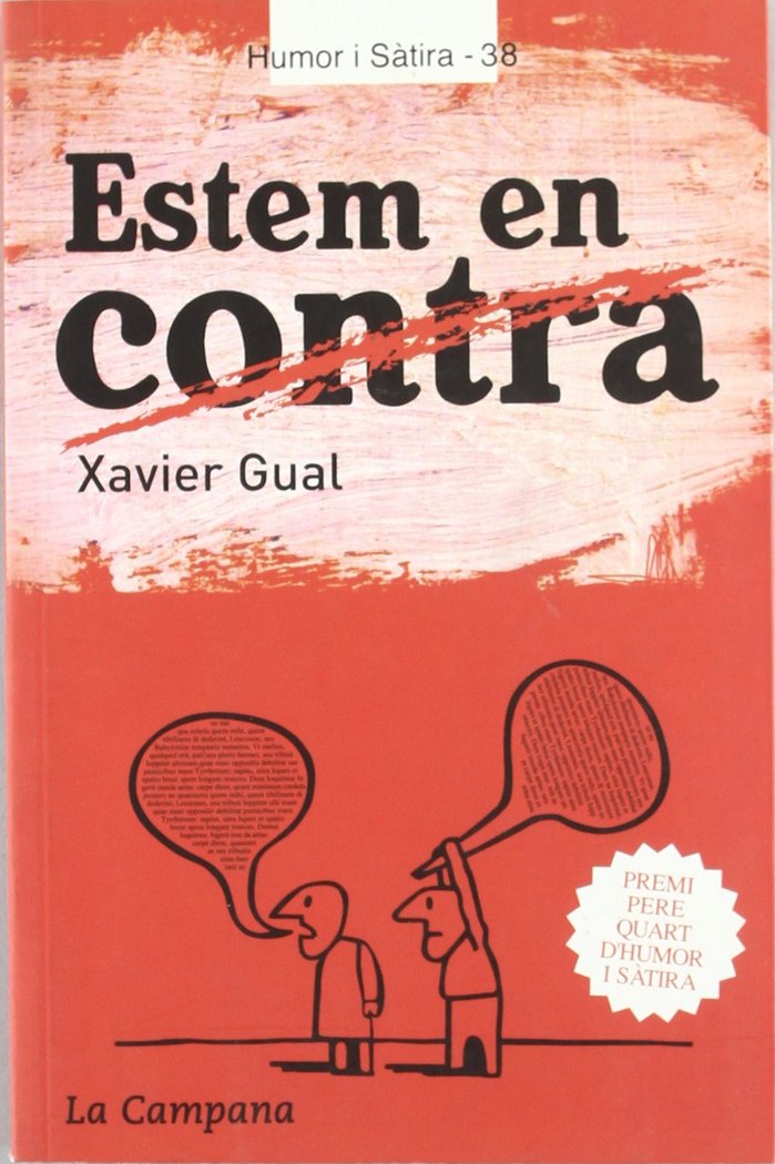 Estem en contra, de GUAL, XAVIER | portada del libro