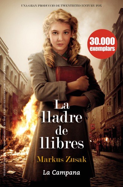 La lladre de llibres, de Zusak | portada del libro