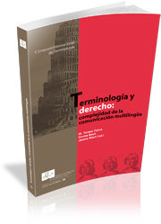 Terminología y derecho | portada del libro