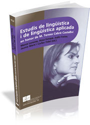 Estudis de Lingüística i Lingüística Aplicada en honor de M. Teresa Cabré | portada del libro