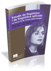 Estudis de Lingüística i Lingüística Aplicada en honor de M. Teresa Cabré | portada del libro