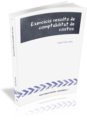 Exercicis resolts de comptabilitat de costos, de Viñas Xifra, Josep | portada del libro