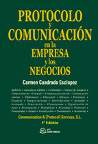 PROTOCOLO Y COMUNICACION EN LA EMPRESA Y LOS NEGOCIOS. 5ª EDICION, de CUADRADO ESCLAPEZ | portada del libro