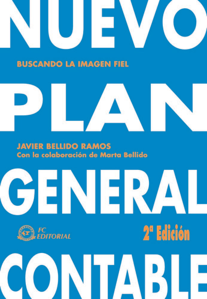 Nuevo Plan General Contable, de Bellido Ramos, Javier | portada del libro