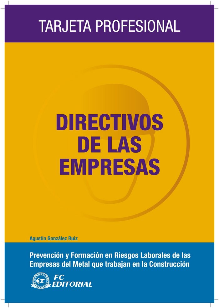 Directivos de las empresas, de González Ruiz, Agustín | portada del libro