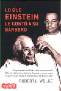Lo que einstein le contó a su barbero, de Wolke | portada del libro