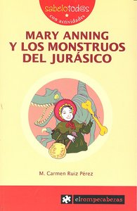 MARY ANNING y los monstruos del Jurásico, de Ruiz Pérez | portada del libro