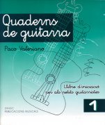 QUADERNS DE GUITARRA 1, de VALERIANO, PACO | portada del libro
