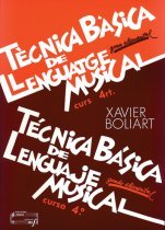 TECNICA BASICA DE LENGUAJE MUSICAL 4, de BOLIART, XAVIER | portada del libro