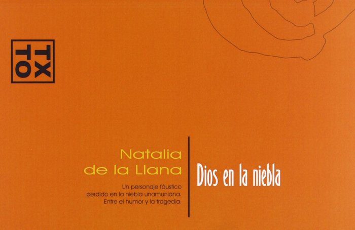 DIOS EN LA NIEBLA, de GONZáLEZ DE LA LLANA FERNáNDEZ, NATALIA | portada del libro