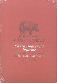 La transparencia informe, de Cuesta Abad, José Manuel | portada del libro