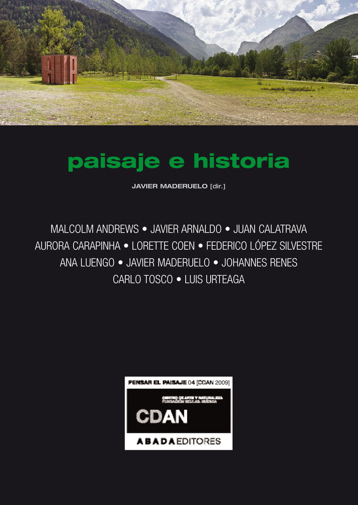 Paisaje e historia, de Varios autores | portada del libro