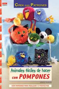 Serie Pompones nº 1. ANIMALES FÁCILES DE HACER CON POMPONES, de Täubner, Armin | portada del libro