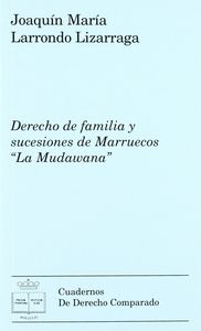 Derecho de familia y sucesiones de Marruecos, de LARRONDO LIZARRAGA | portada del libro