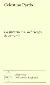 La prevención del riesgo de evicción, de PARDO NUÑEZ | portada del libro