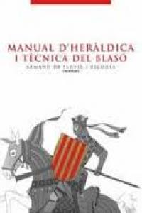 Manual d'heráldica i técnica del blasó, de FLUVIA I ESCORSA, ARMAND DE | portada del libro