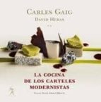 La cocina de los carteles modernistas, de Carles Gaig | portada del libro