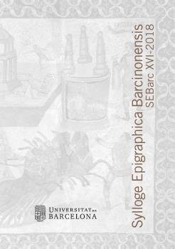 SYLLOGE EPIGRAPHICA BARCINONENSIS XVI | portada del libro