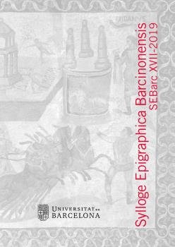 Sylloge Epigraphica Barcinonensis, de AA.VV. | portada del libro