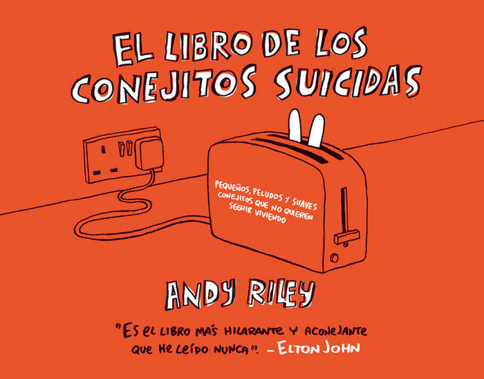 El libro de los conejitos suicidas, de Riley, Andy | portada del libro