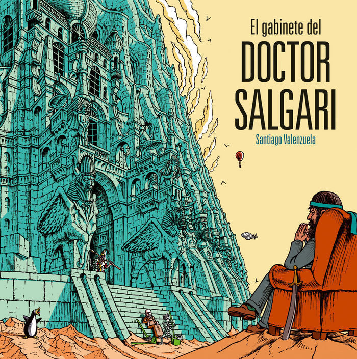 EL GABINETE DEL DOCTOR SALGARI, de VALENZUELA, SANTIAGO | portada del libro