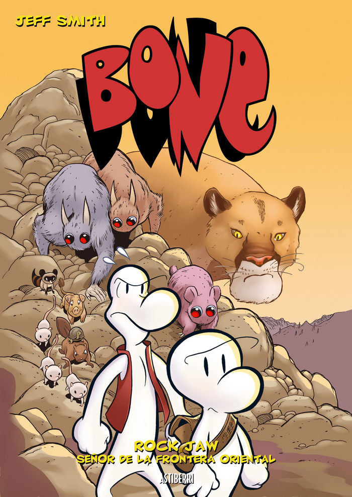 BONE 5. ROCK JAW. SEÑOR DE LA FRONTERA ORIENTAL, de SMITH, JEFF | portada del libro