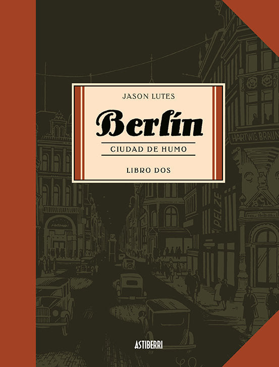 Berlín 2. Ciudad de Humo, de Lutes, Jason | portada del libro
