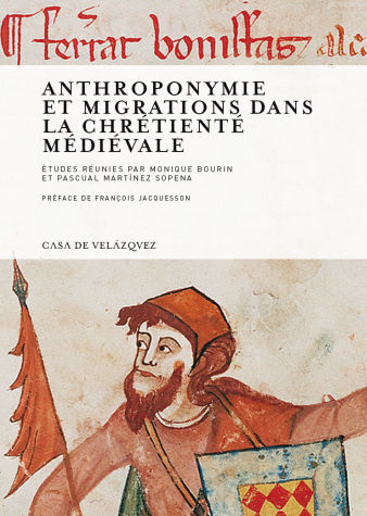 Anthroponymie et migrations dans la chrétienté médiévale, de Varios autores | portada del libro