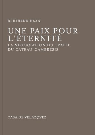 Une paix pour l'éternité, de Haan, Bertrand | portada del libro