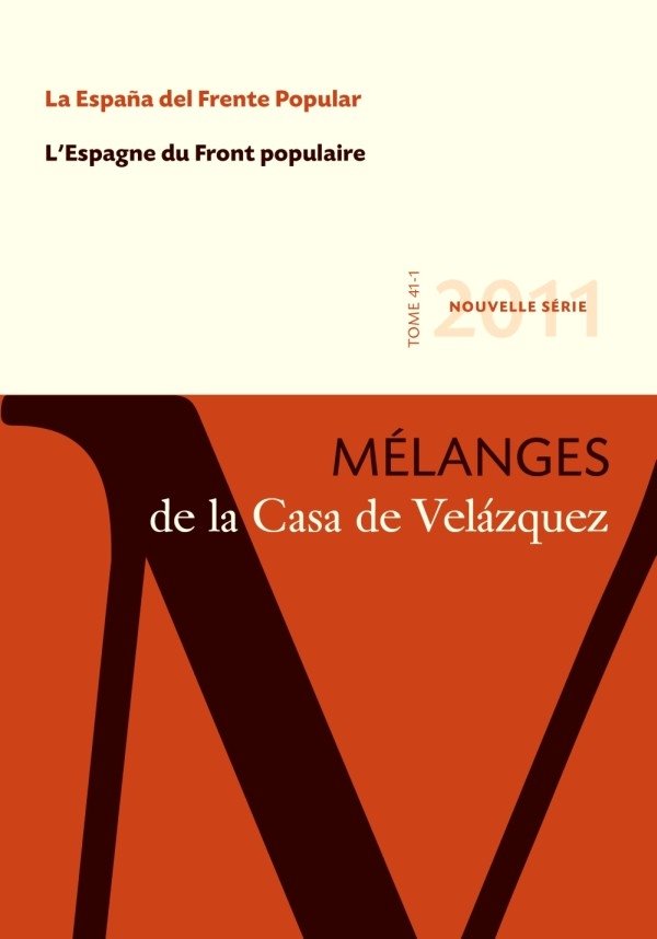 ESPAÑA DEL FRENTE POPULAR, LA, de VARIOS AUTORES | portada del libro