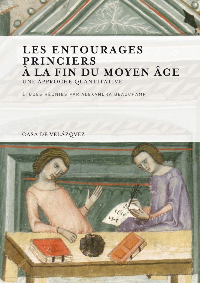 Les entourages princiers à la fin du Moyen Âge, de Varios autores | portada del libro