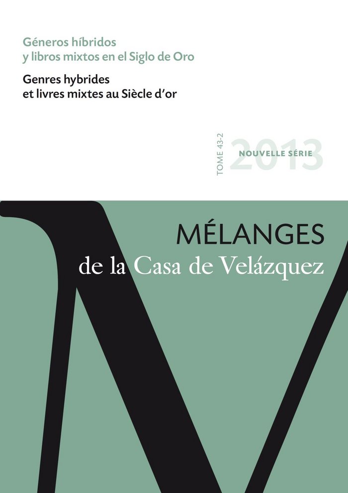 Géneros híbridos y libros mixtos en el Siglo de Oro, de Varios autores | portada del libro