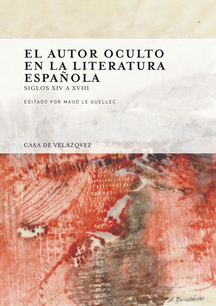 El autor oculto en la literatura española, de Varios autores | portada del libro
