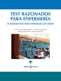 Test razonados parra enfermeria, de Duque del Río, María del Carmen | portada del libro