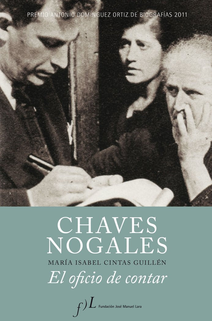 Chaves Nogales. El oficio de contar, de Cintas | portada del libro