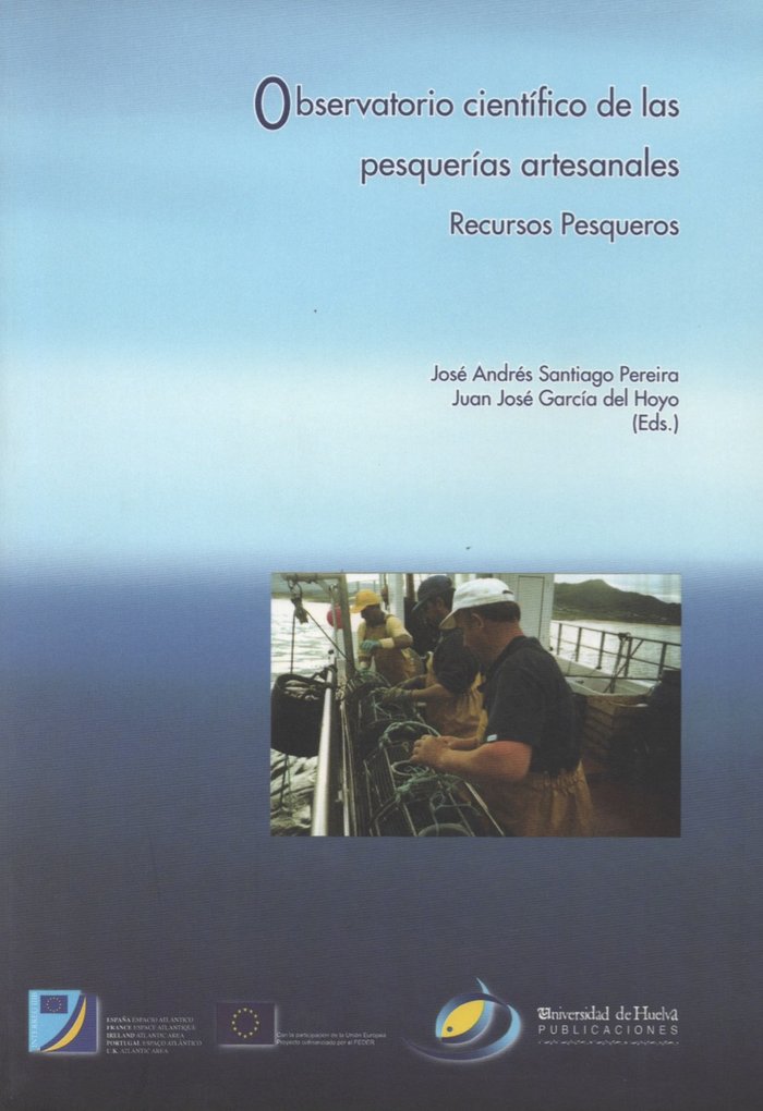 Observatorio científico de las pesquerías artesanales, de García del Hoyo | portada del libro