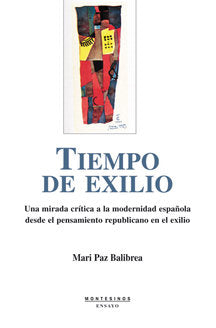 Tiempo de exilio, de Balibrea | portada del libro